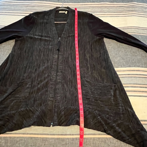 LOGO by Lori Goldstein | Med | Sharkbite Hemline JACKET - Picture 9 of 11